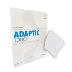 Adaptic Touch Silicone Wound Contact Layer Dressing 3x4-1/4" Sterile Adaptic Touch Silicone Wound Contact Layer Dressing 3x4-1/4" Sterile