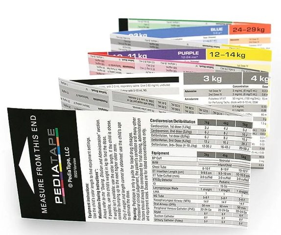 Broselow Pediatric Emergency Tape