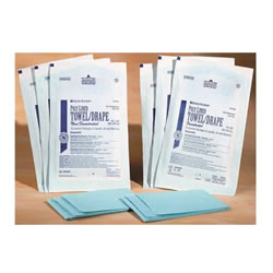 18x26" Sterile Surgical Drape 3" Fenestrated
