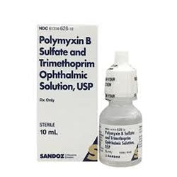 Polymyxin B Sulfate and Trimethroprim 10ml