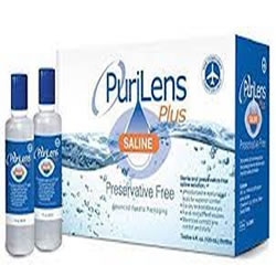 12 Pack PuriLens Plus Preservative Free Saline