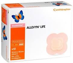 Foam Dressing, 15.4 cm x 15.4 cm, 10/bx 6bx/case