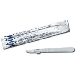 Scalpels #10 Sterile, Disposable, Feather 20/bx