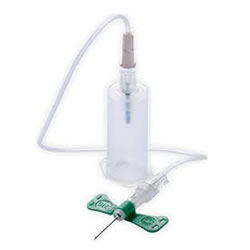 Vacutainer Push Button Blood Collection Set 23G x.75 12in Tube without Luer Aadapter BD