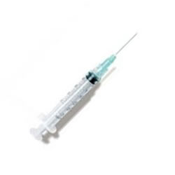 Syringes 3cc 20g x 1 Monoject Softpack 100/bx