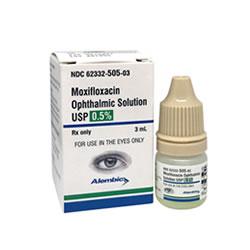 Moxifloxacin HCl 0.5 % Ophthalmic Solution