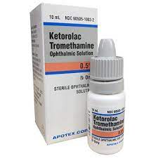 Ketorolac Tromethamine Ophthalmic Sol, 0.5%, 5mL