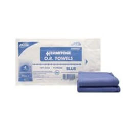 Towels OR Blue 17x26 4/pk 20pk/cs