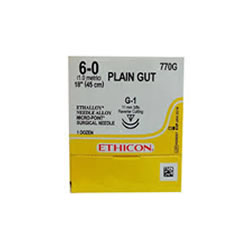 Ethicon Suture Plain Gut 6-0 770G 12/box