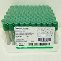 BD VACUTAINER® Plus Plastic Blood Collection Tubes (367884)