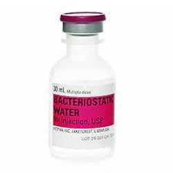 Bacteriostatic Sterile Water for Injection, 30ml, Vial
