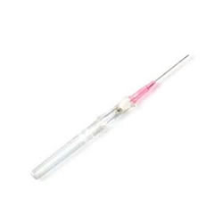 ViaValve® Safety IV Catheter w/ Blood Control, 20ga x 1-1/4in L, Pink