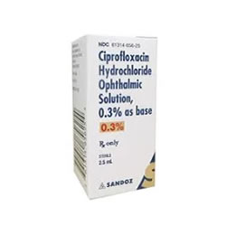 Ciprofloxacin 0.3% 2.5ml
