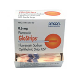 Fluorescein Glostrips® - 0.6mg 300/bx