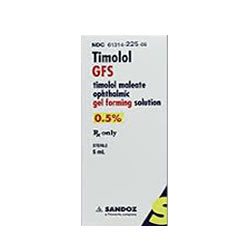 Timolol 0.5% Gel Forming Solution 5ml