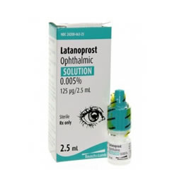 Prostaglandin Analog Latanoprost 0.005%, 125 mcg / 2.5 mL
