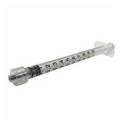 Henke-Ject Luer Lock Syringe (1ml Low Dead Space) 100/bx