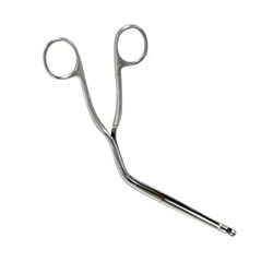 Magill Forceps Stainless Steel w/ Ribbed Ends Adult