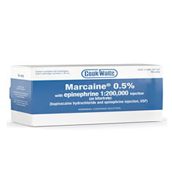 Marcaine 0.5% (Bupivacaine HCl) 50/box