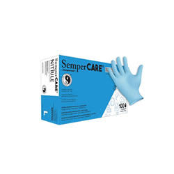 SemperCare Latex Gloves NS PF 100/box