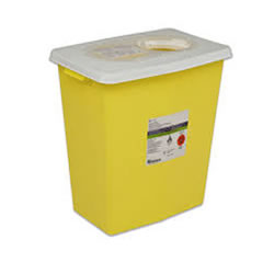 Sharps Container 2 Gallon Chemotherapy, Yellow