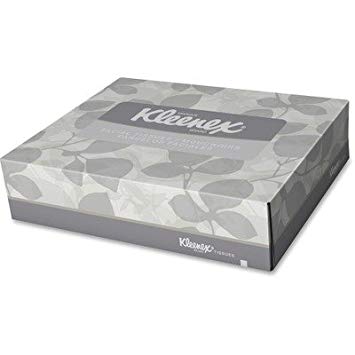 Kleenex Jr. Facial Tissue, 8.4 x 5.8, 2-Ply, White
