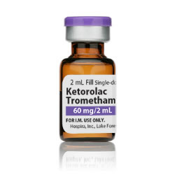 Ketorolac Trom 60Mg 25x2Ml Vials